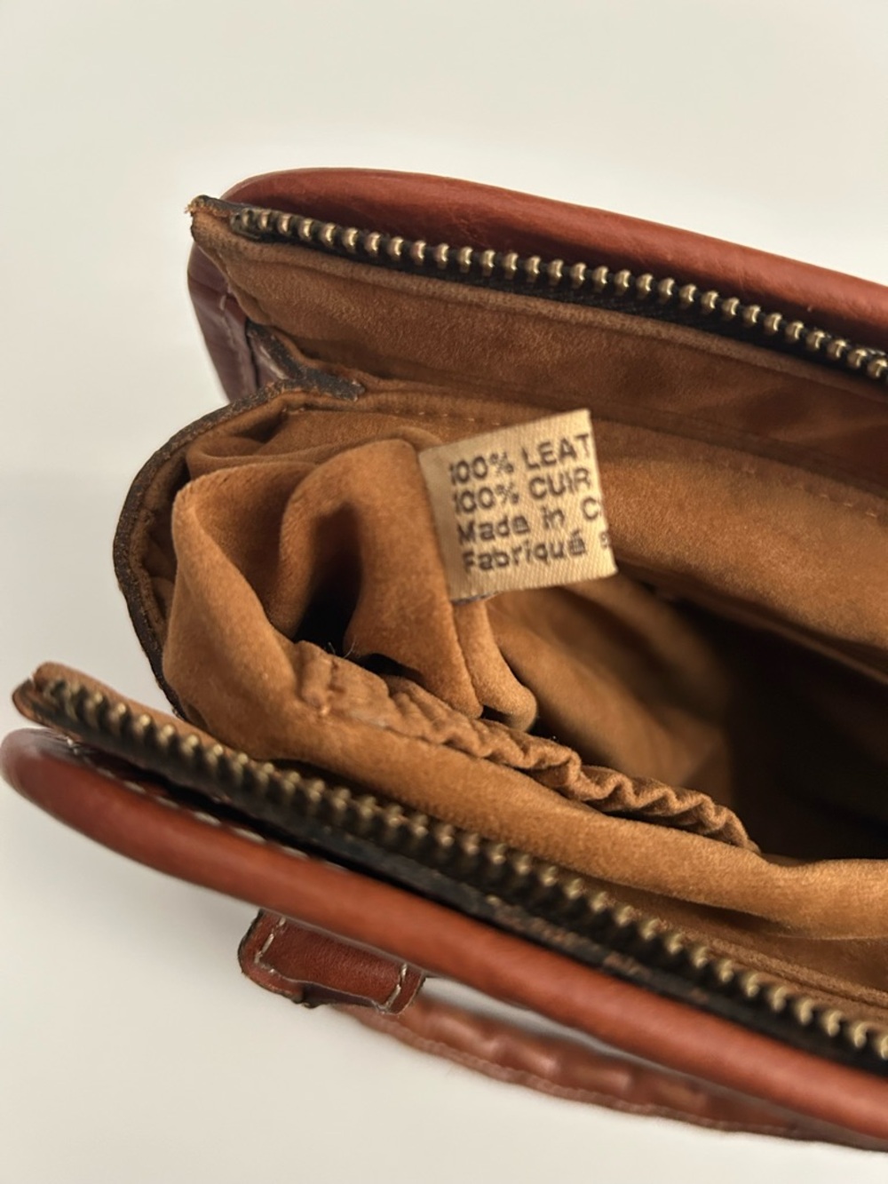Patricia Nash Tooled Leather Satchel Purse - Picture 14 of 15